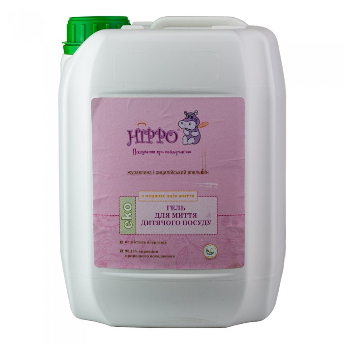 Гель для миття дитячого посуду Hippo 4,7л (4820178062091)