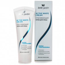 Відбілюючий крем для обличчя Лакриця і Біла шовковиця Activ white, Belle Jardin (5907582906599)