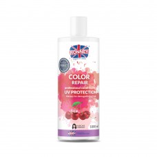 Кондиціонер для захисту кольору пофарбованого волосся RONNEY COLOR REPAIR CHERRY с UV фильтром 1000 мл (5060589155077)