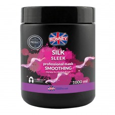 Маска протеїнова RONNEY SMOOTHING SILK AND SLEEK для тонкого та тусклого волосся 1000 мл (5060589155879)