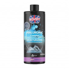 Шампунь з гіалуроновою кислотой RONNEY HIALURONIC COMPLEX для сухого та пошкодженого волосся 1000 мл (5060589154698)