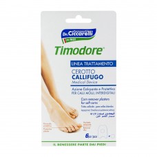 Пластир для м’яких мозолів між пальцями ніг Timodore Corn Remover  6+6 шт (8002140116018)