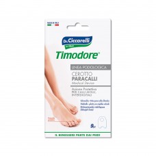 Пластир для м’яких мозолів між пальцями ніг 9 шт Timodore Corn pads (8002140121012)