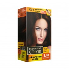 Крем-фарба Permanent Color тон каштановий №3.40 Аромат (4820147055383)