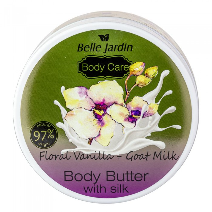 Крем-масло для тіла Belle Jardin Body Butter Козяче молоко та Ваніль 300 мл (5907582903550)