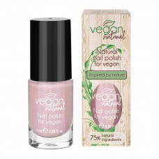 Лак для нігтів Vegan Natural №02 блідо-рожевий (5906942670026)