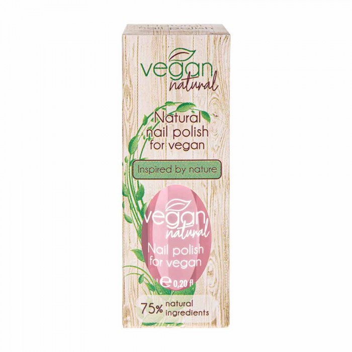 Лак для нігтів Vegan Natural №05 блідо-бузковий (5906942670057)