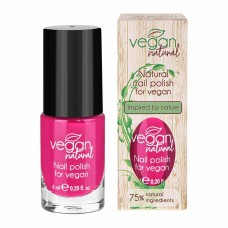 Лак для нігтів Vegan Natural №06 яскравий малиновий (5906942670064)