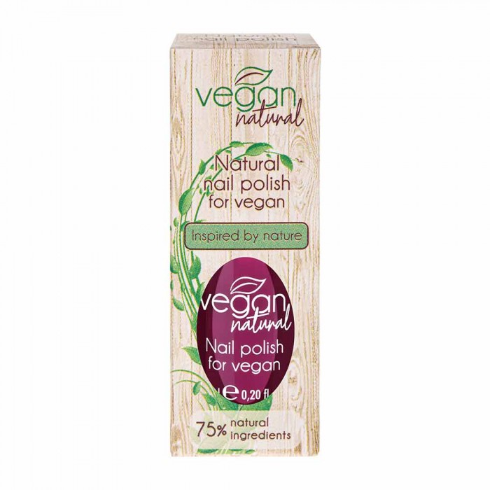 Лак для нігтів Vegan Natural №07 сливовий (5906942670071)