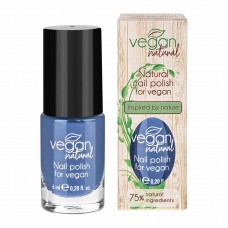Лак для нігтів Vegan Natural №08 синій Крайола (5906942670088)