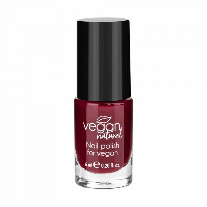 Лак для нігтів Vegan Natural №11 бордовий (5906942670118)