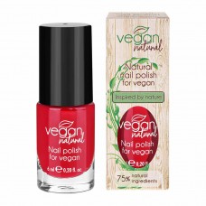 Лак для нігтів Vegan Natural №12 червоний (5906942670125)
