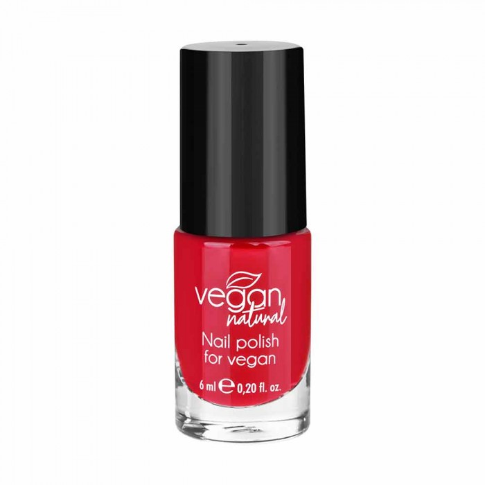 Лак для нігтів Vegan Natural №12 червоний (5906942670125)
