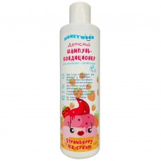 Дитячий шампунь-кондиціонер Honeywood Strawberry ice-cream (4820147056007)