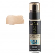 Тональний крем Belle Jardin Matt & Cover Double Effect Fundation serum № 101 порцеляновий 30 мл (5907582907510)