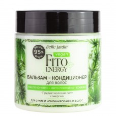 Бальзам-кондиціонер Belle Jardin Vegan Fito Energy для сухого та комбінованого волосся 400 мл (5907582908098)