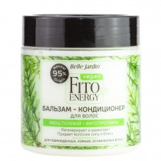 Бальзам-кондиціонер Belle Jardin Vegan Fito Energy Хвощ польовий для ламкого, ослабленого та пошкодженого волосся 450 мл (5907582908111)