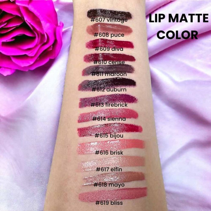 Рідка матова помада Vipera LIP MATTE COLOR № 603 precious (5903587036033)