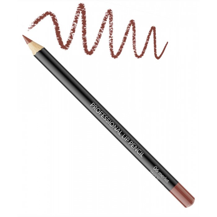 Олівець для губ Vipera Lip Pencil Professional № 06 merlot (5903587923067)