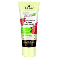 Освітлюючий крем для обличчя SPF-15 з гібіскусом та мучницею, Active Nature Eco Belle Jardin (5907582904175)