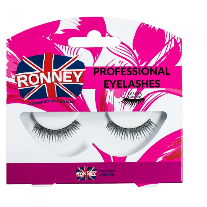 Накладні вії RONNEY Professional Eyelashes 00010 натуральні, довжина 28 мм (5060589150294)