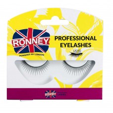 Накладні вії RONNEY Professional Eyelashes 00018 синтетичні одиночні, довжина 34 мм (5060589150362)