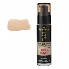 Тональний крем Belle Jardin Lift & Matt Double Effect Fundation serum № 101 порцеляновий (5907582907596)