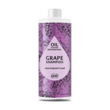 Шампунь для волосся з високою пористістю Ronney Professional Oil System Grape, 1000 мл (5060589159433)