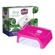Лампа для манікюру Ronney Lucy CCFL + LED 36w (GY-LCL-021) Dark Pink (5060589158498)