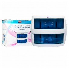 Ультрафіолетовий стерилізатор для манікюрних інструментів Ronney Professional UV 2 камери, RE 00012 (5060456776749)