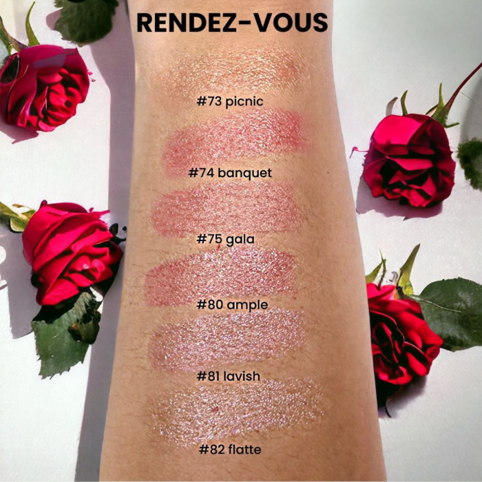 Губна помада Vipera Rendez-Vous lasting color № 80 ample, 4 г (5903587052804)