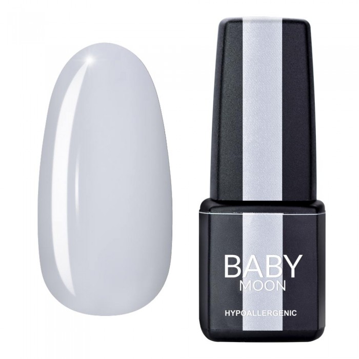 Гель лак Baby Moon Midnight Gel polish №001 білий 6 мл (5908254000263)