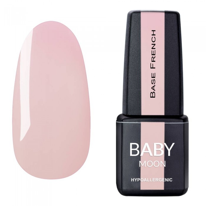 Base French Baby Moon № 016 ніжно-рожевий 6 мл (5905123015618)