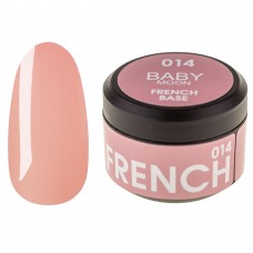 Rubber Base French Baby Moon №014 рожево-бежевий 15 мл (5905123016929)