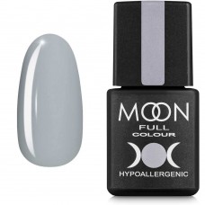 Гель-лак MOON FULL color Gel polish №147 сіро-блакитний 8 мл (5908254187285)