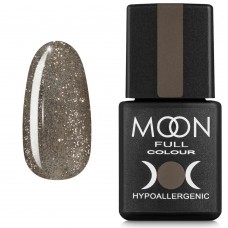 Гель-лак MOON FULL color Gel polish №325 сріблясто-золотий дрібно-шиммерний 8 мл (5908254188855)