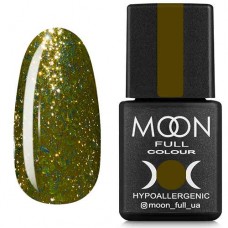 Гель-лак Moon Full Diamond №03 гірчично-золотий глітер (5908254188237)