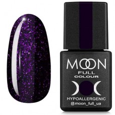 Гель-лак Moon Full Diamond №12 фіолетовий глітер (5908254188329)