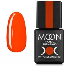 Гель-лак MOON FULL Neon color Gel polish №707 морквяно-кораловий 8 мл (5908254189104)