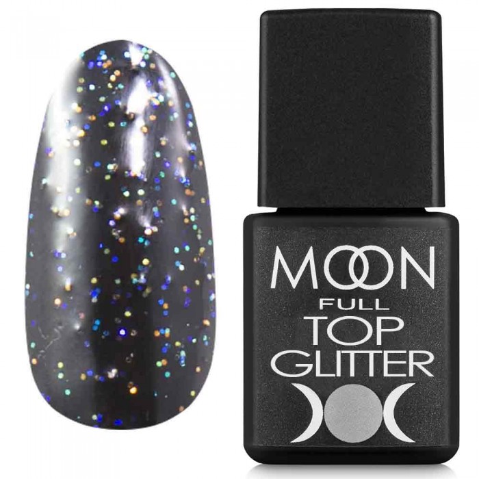 MOON FULL Top Glitter №1 Rainbow (5908254189548)