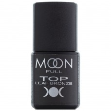 MOON FULL Toп Leaf Bronze 8 мл без липкого шару (5908254002373)
