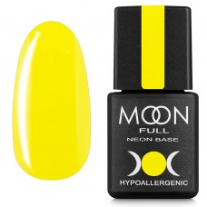 Неонова база Moon Full Neon Rubber Base №02 жовта 8 мл (5905123014512)