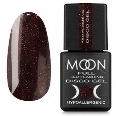 Світловідбиваючий Disсo Gel Moon Full Red Flashing № FD10, 8 мл (5905123016998)