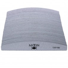 Пилка Moon Full Grey 120/180, півмісяць (50шт/уп) (5905123015700)