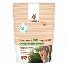 Пральний Еко порошок для дитячих речей 400г Tortilla (4820178060349)