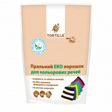 Пральний Еко порошок для кольорових речей 400г Tortilla (4820178060332)